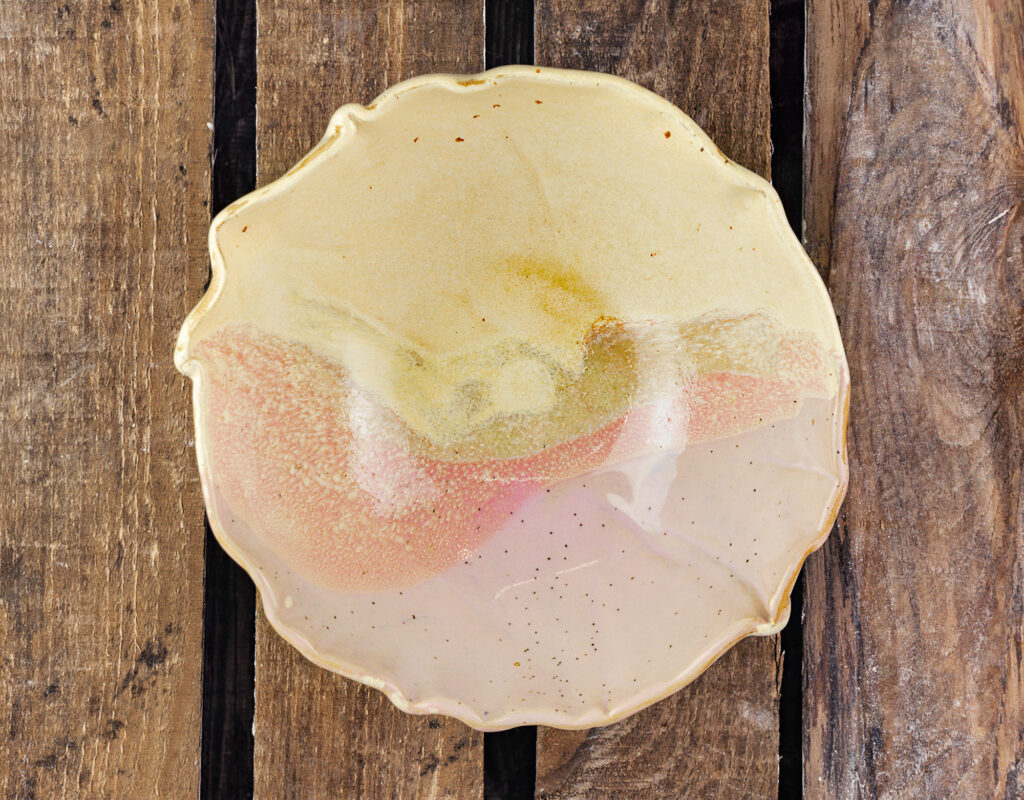 miska w pastelowych kolorach handmade od mgart