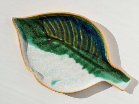 zielony listek mgart ceramic studio