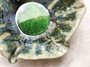 PATERA *DEEP INTO THE SEA. GREEN* ok.34cm