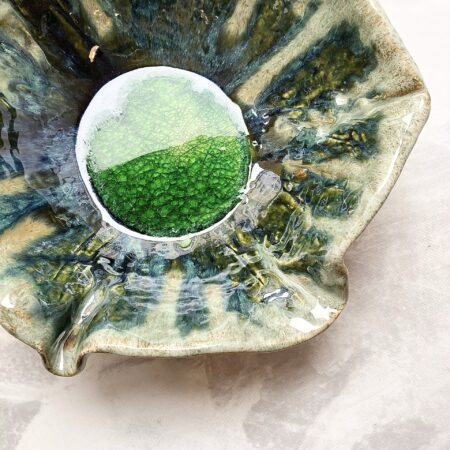 PATERA *DEEP INTO THE SEA. GREEN* ok.34cm