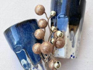 KUBEK *NAVY BLUE & WHITE* 270ml