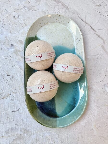 SOIL STORY. RELAKSUJĄCA KULA DO KĄPIELI *PINK ENERGY*