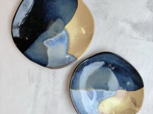 TALERZYK DESEROWY *PUSTYNNY ZMIERZCH* 20cm