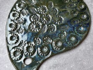 DESKA DO PODAWANIA SERÓW *FLOWERS* 35cm