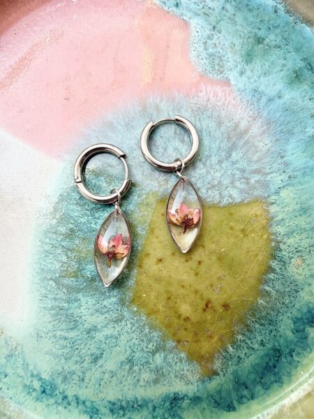 KWIATEK LASU. KOLCZYKI KROPLE