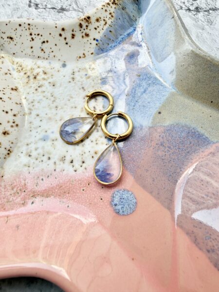 KWIATEK LASU. KOLCZYKI ŁEZKA