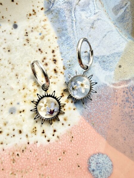 KWIATEK LASU. KOLCZYKI SŁONECZKA