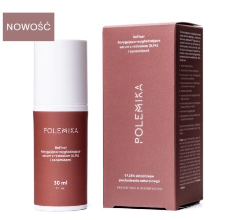 POLEMIKA. ReFine! Korygująco – wygładzające serum z retinalem (0,1%) i ceramidami