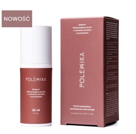 POLEMIKA. ReNew! Odnawiające serum z retinalem (0,06%) i ceramidami