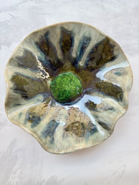 PATERA *DEEP INTO THE SEA. GREEN* ok.34cm