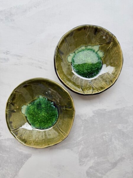 TALERZYK DESEROWY *EMERALD* ok. 17cm