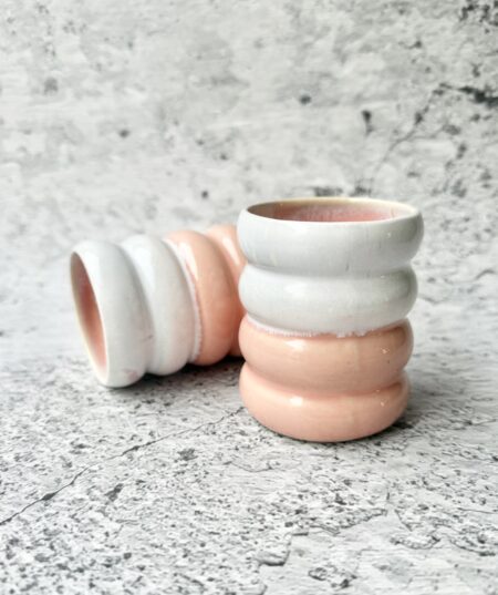 KUBEK *PINK & WHITE* 180ml
