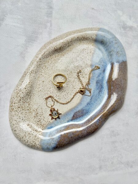 PATERA/TALERZYK *SAND AND SEA* 22cm